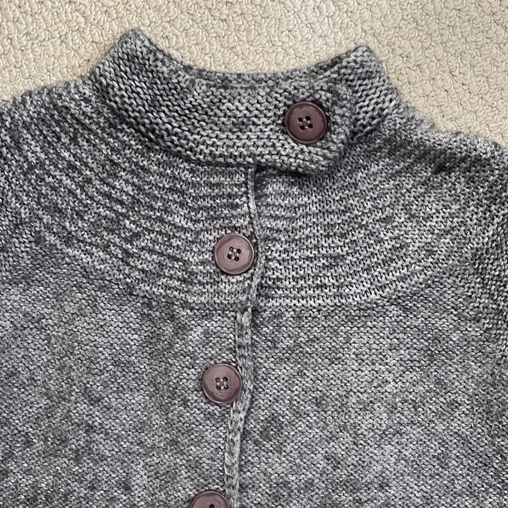 In 2 Anthropologie acrylic and alpaca bell sleeve knit sweater